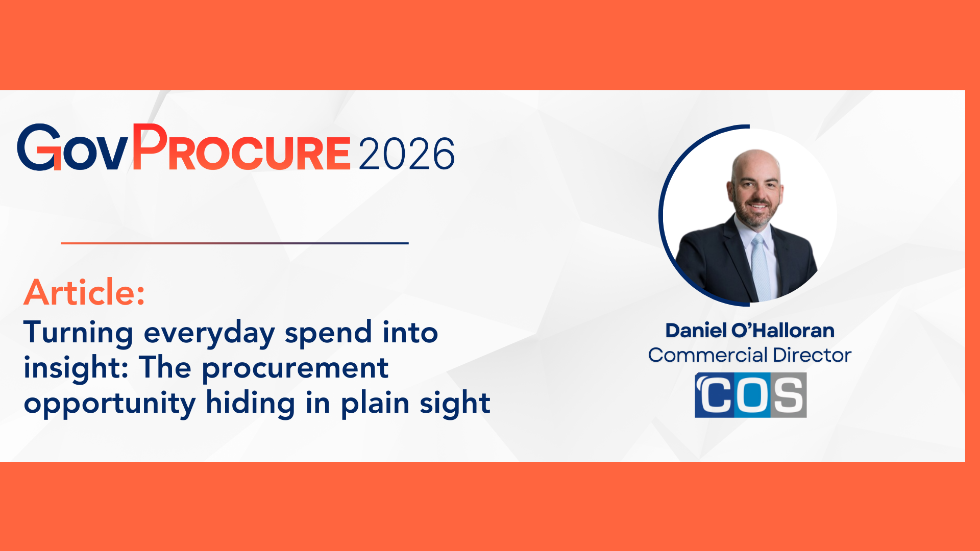 GovProcure 2026 Article Post - COS