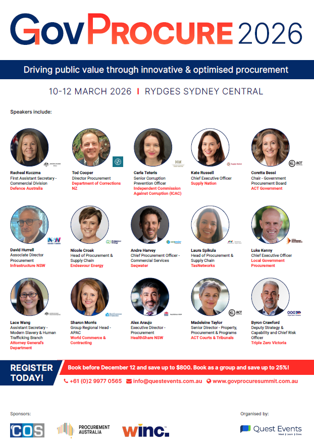 GovProcure 2026 Front cover brochure